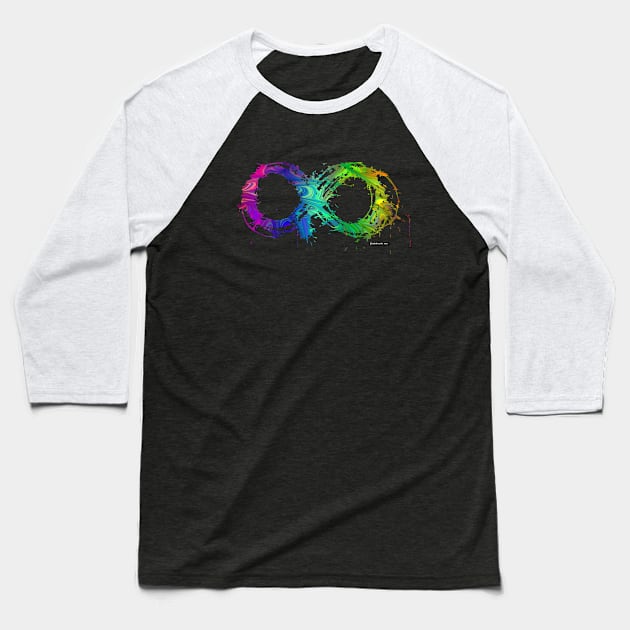 The Infinite Mess Baseball T-Shirt by Autistamatic